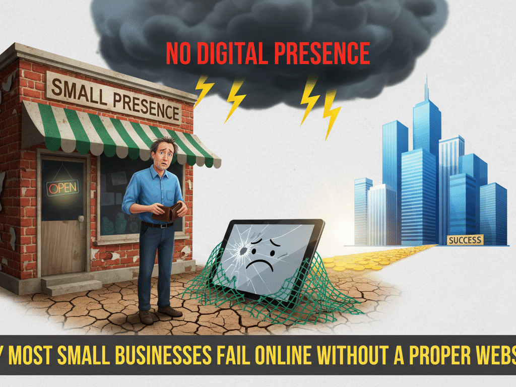 Why Most Small Businesses Fail Online Without a Proper Website
